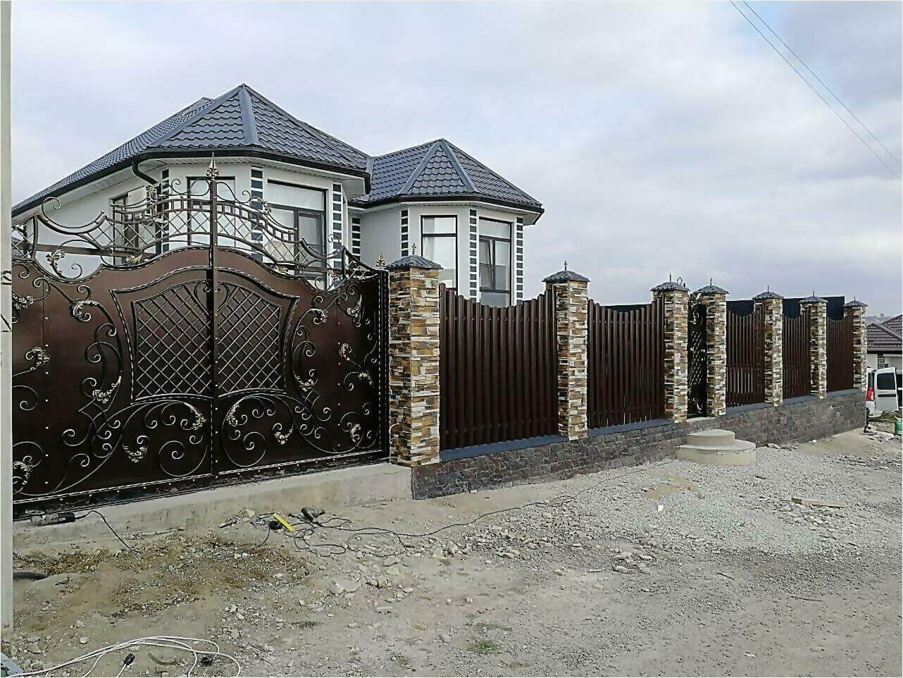 забор из штакетника 110м фото4 в Элисте