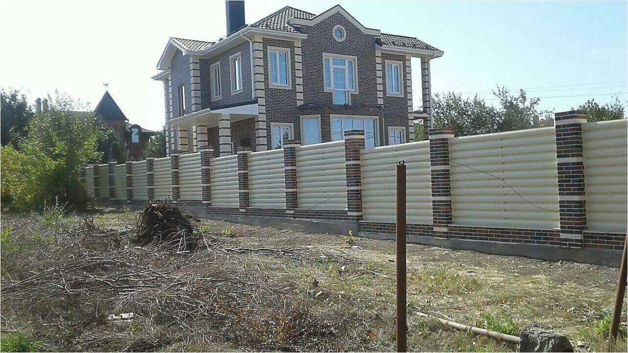 Забор из штакетника 115м фото6 в Элисте
