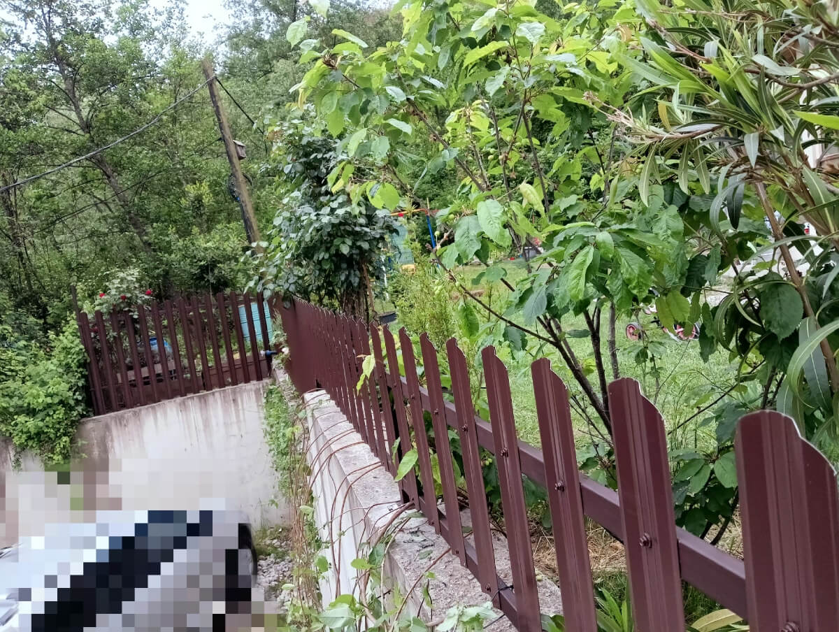 Забор из евроштакетника 18м RAL8017/8017 Шоколад двусторонний фото 1 в Элисте
