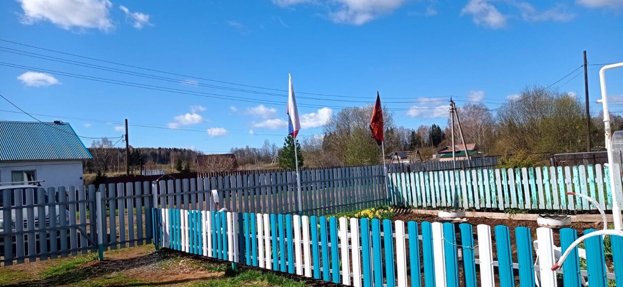 Забор из евроштакетника 16м RAL5021 Морская Волна, RAL9003 Белый фото 3 в Элисте